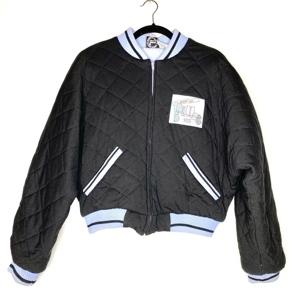 Vintage Beverly Hills Blues Varsity Jacket